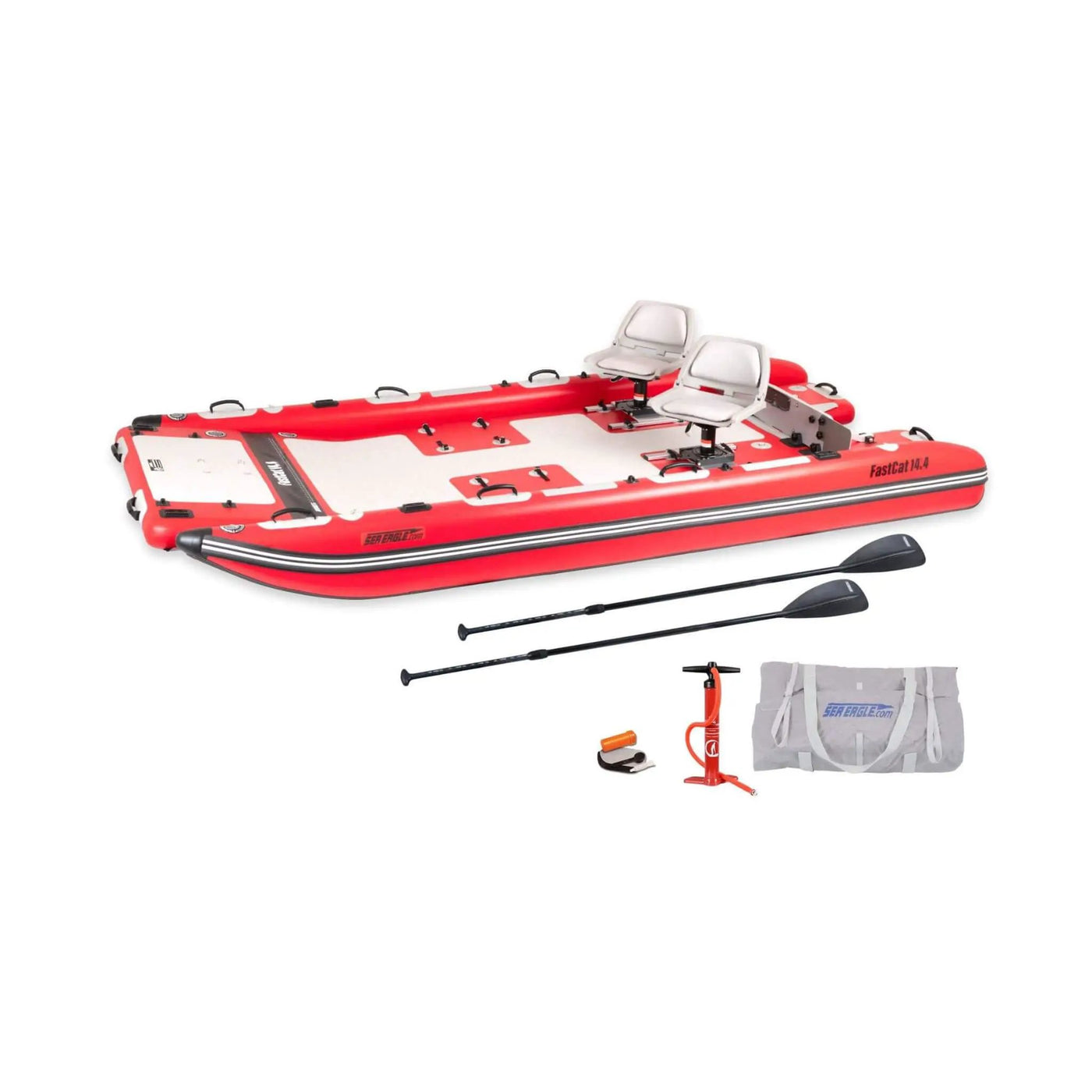 Sea Eagle Boats FastCat14™ Catamaran Inflatable Boat, 14FT [FASTCAT14K] (SAK43210) by SAKSBY WHOLESALE