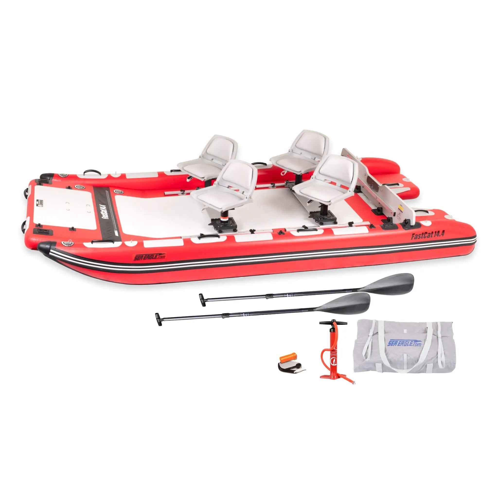 Sea Eagle Boats FastCat14™ Catamaran Inflatable Boat, 14FT [FASTCAT14K] (SAK43210) by SAKSBY WHOLESALE