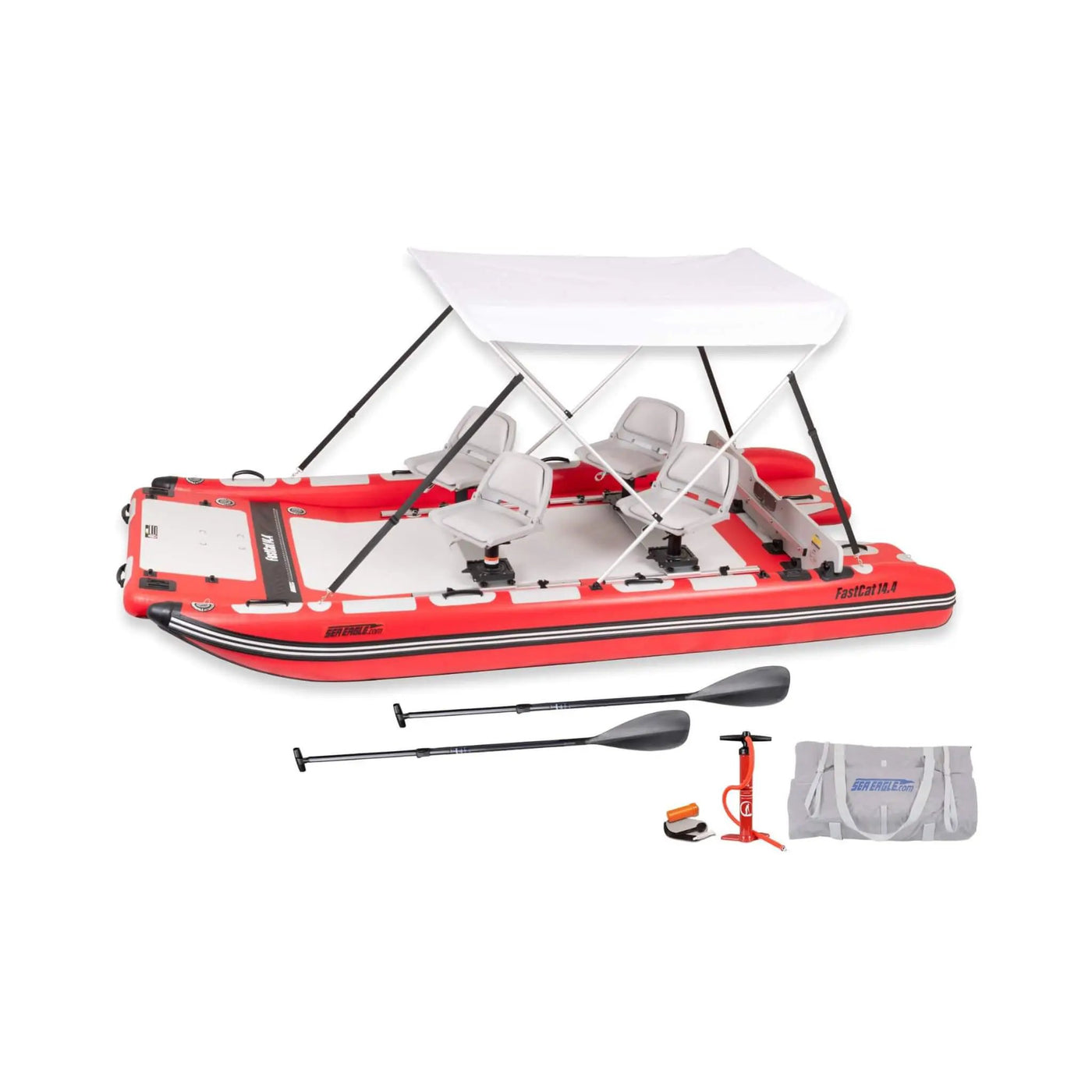Sea Eagle Boats FastCat14™ Catamaran Inflatable Boat, 14FT [FASTCAT14K] (SAK43210) by SAKSBY WHOLESALE