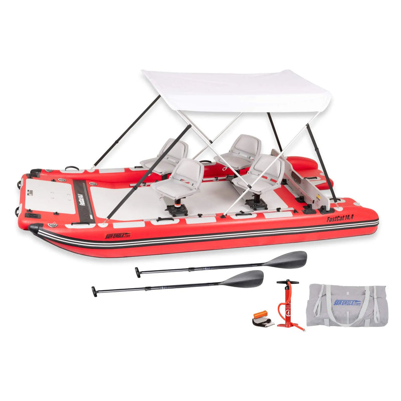 Sea Eagle Boats FastCat14™ Catamaran Inflatable Boat, 14FT [FASTCAT14K] (SAK43210) by SAKSBY WHOLESALE
