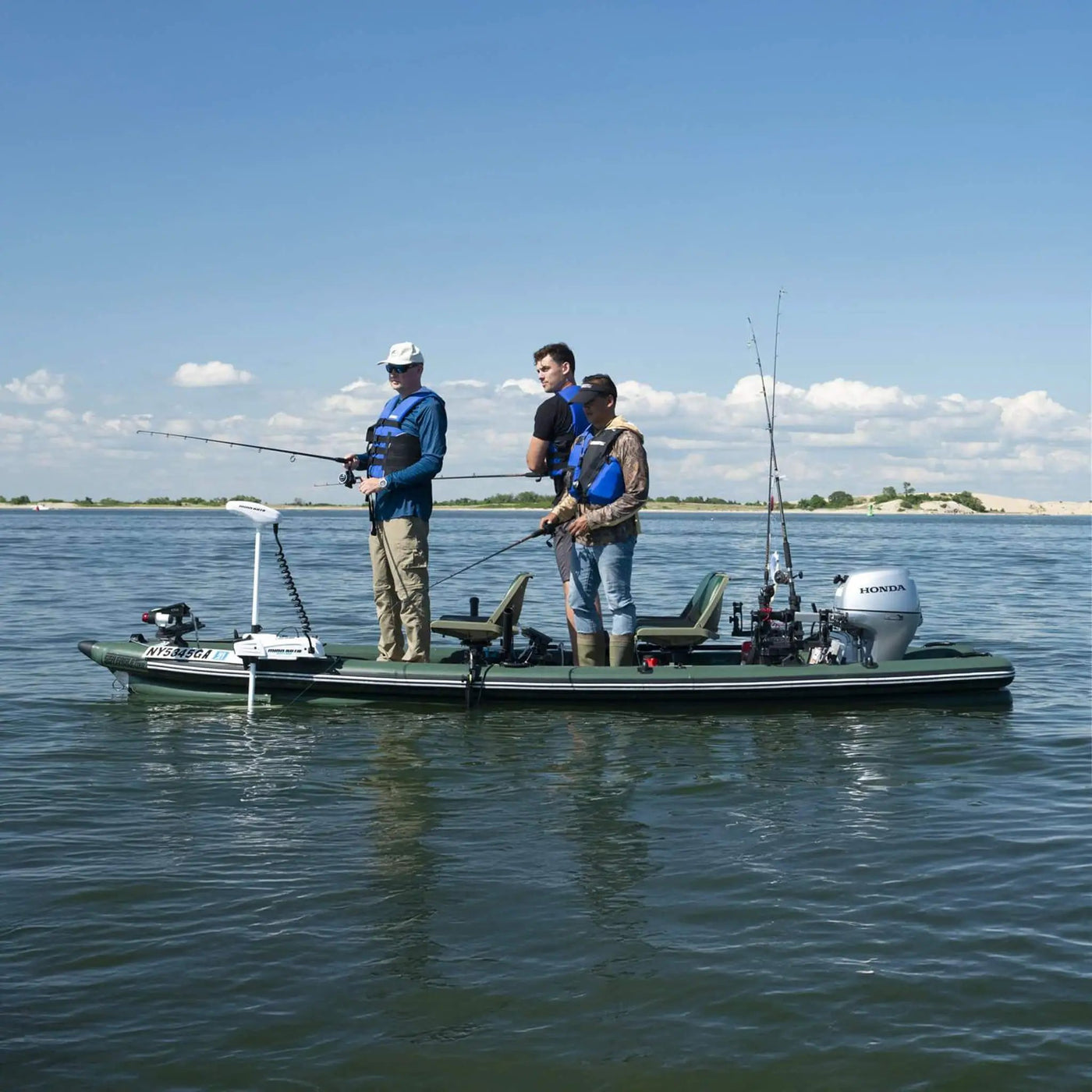 Sea Eagle Boats FSK16 FishSkiff™ Inflatable Fishing Boat, 16FT [FSK16K] (SAK57351) by SAKSBY WHOLESALE
