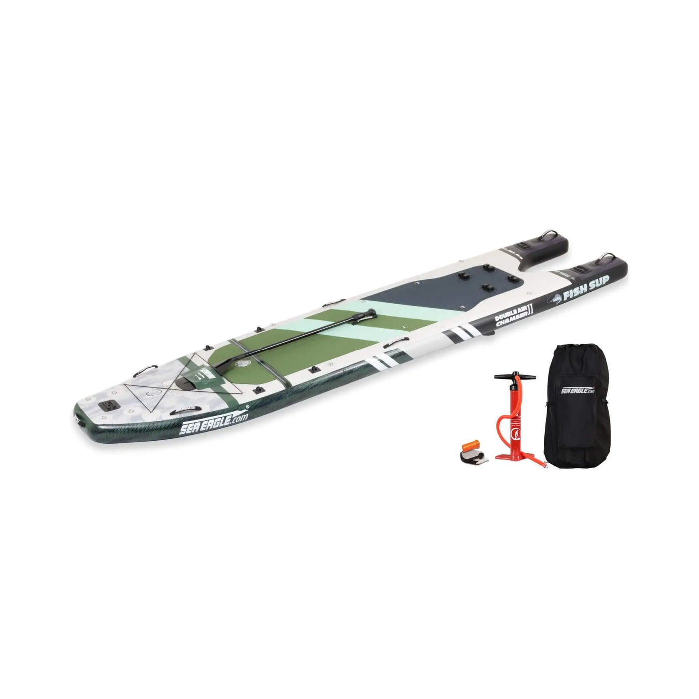 Sea Eagle FS1210 FishSUP 1-Person Inflatable Fishing Stand-Up Paddleboard [FS1210K] (SAK79218) by SAKSBY WHOLESALE