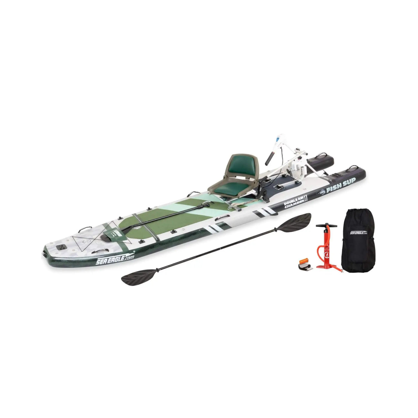 Sea Eagle FS1210 FishSUP 1-Person Inflatable Fishing Stand-Up Paddleboard [FS1210K] (SAK79218) by SAKSBY WHOLESALE