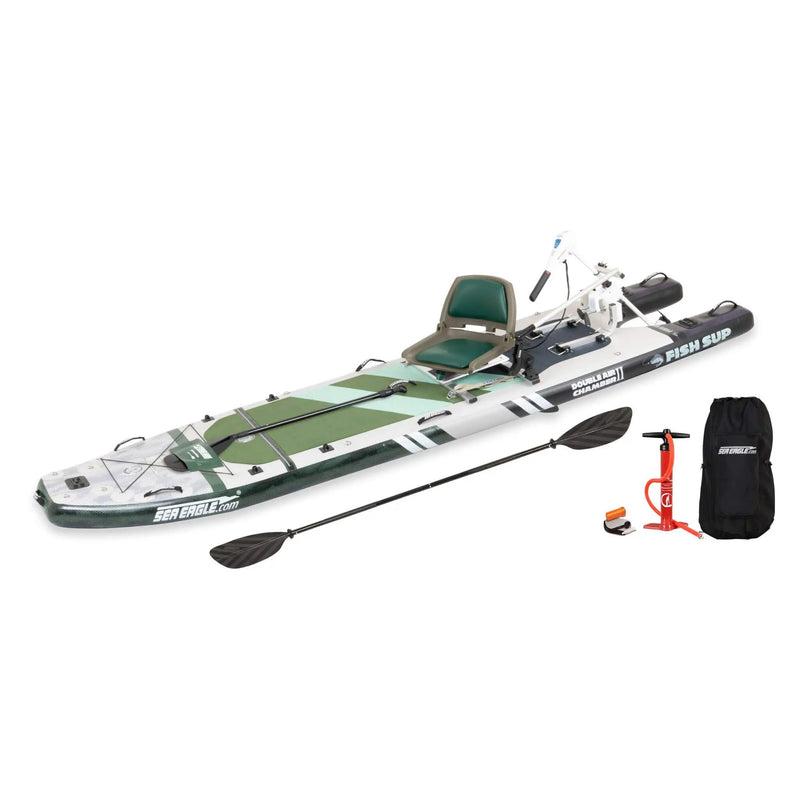 Sea Eagle FS1210 FishSUP 1-Person Inflatable Fishing Stand-Up Paddleboard [FS1210K] (SAK79218) by SAKSBY WHOLESALE