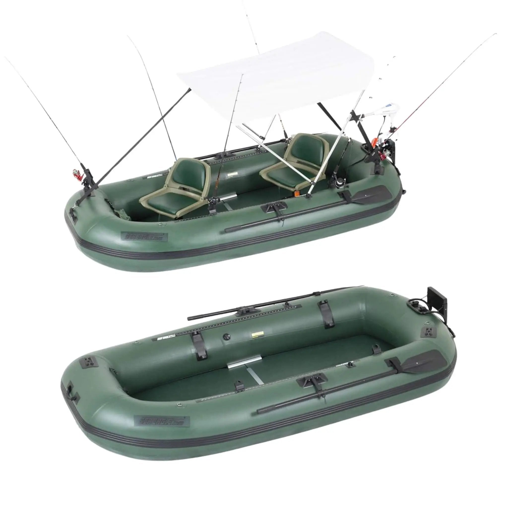 Sea Eagle STS10 Stealth Stalker Frameless Inflatable Fishing Boat, 10FT [STS10K] (SAK59314) by SAKSBY WHOLESALE