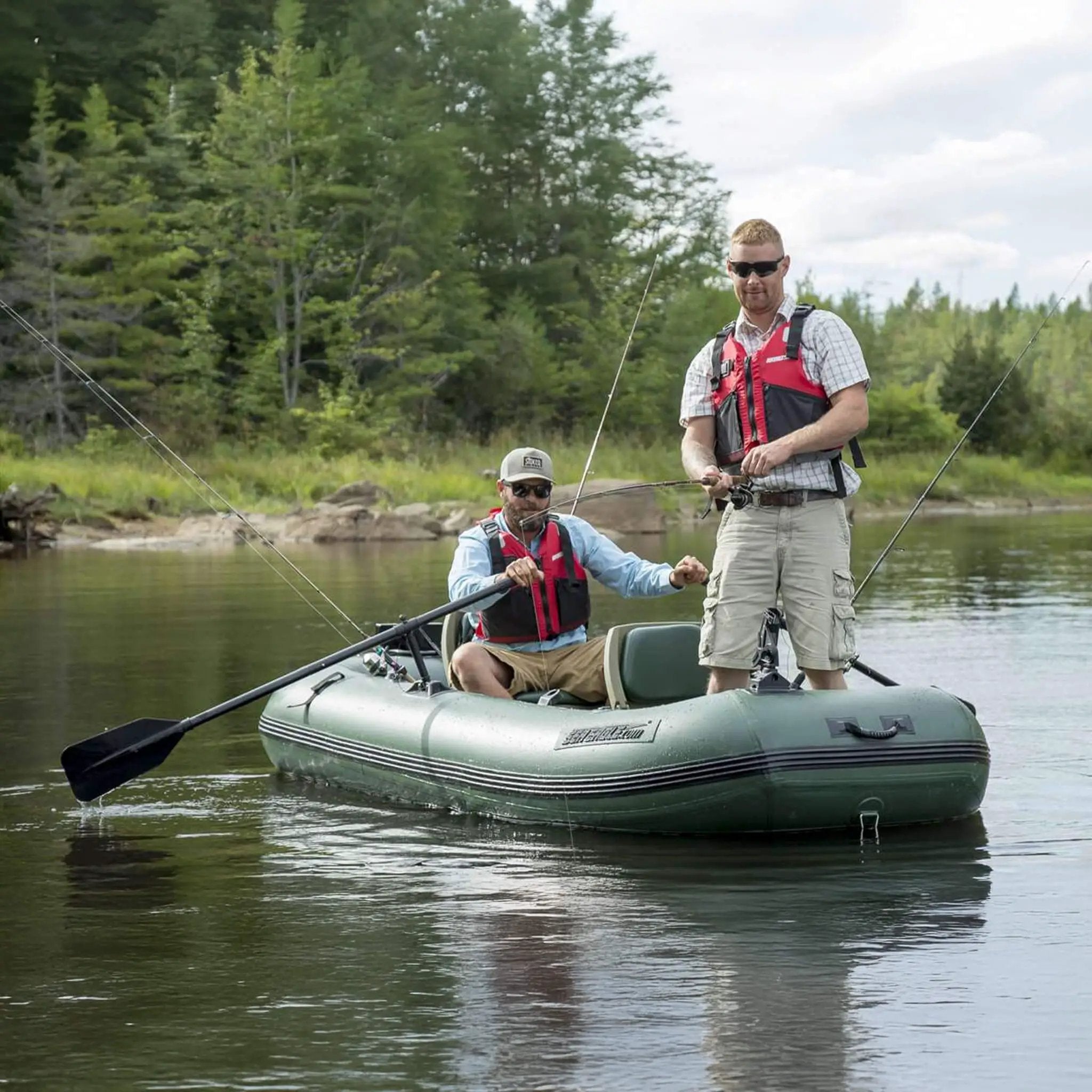 Sea Eagle STS10 Stealth Stalker Frameless Inflatable Fishing Boat, 10FT [STS10K] (SAK59314) by SAKSBY WHOLESALE