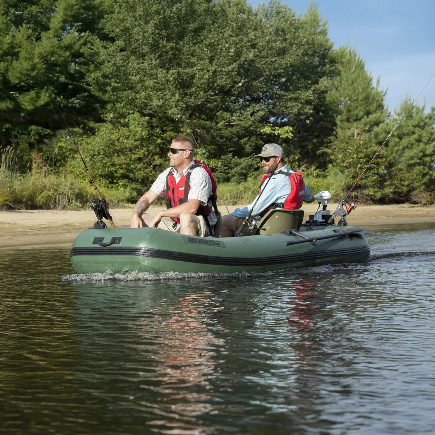 Sea Eagle STS10 Stealth Stalker Frameless Inflatable Fishing Boat, 10FT [STS10K] (SAK59314) by SAKSBY WHOLESALE