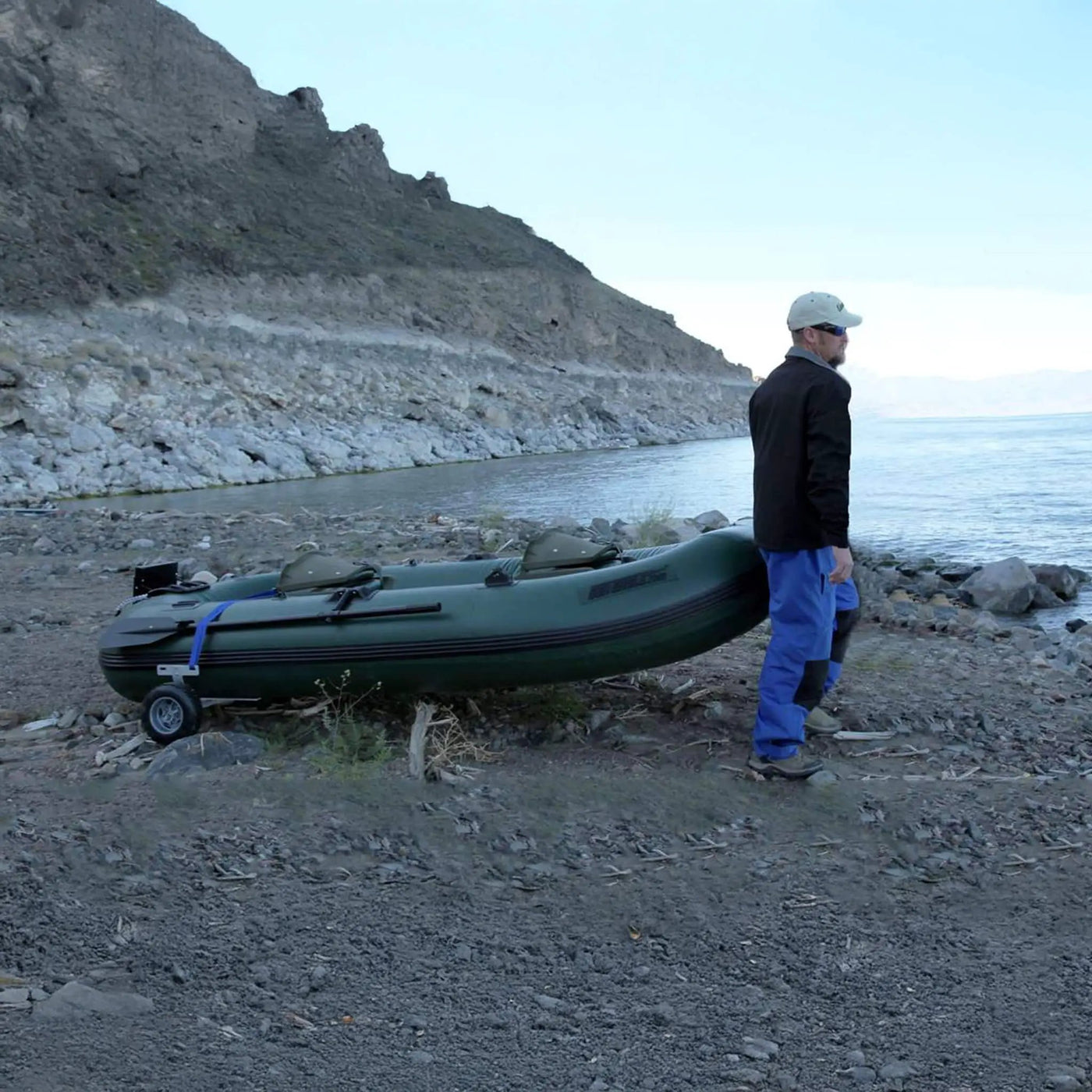 Sea Eagle STS10 Stealth Stalker Frameless Inflatable Fishing Boat, 10FT [STS10K] (SAK59314) by SAKSBY WHOLESALE