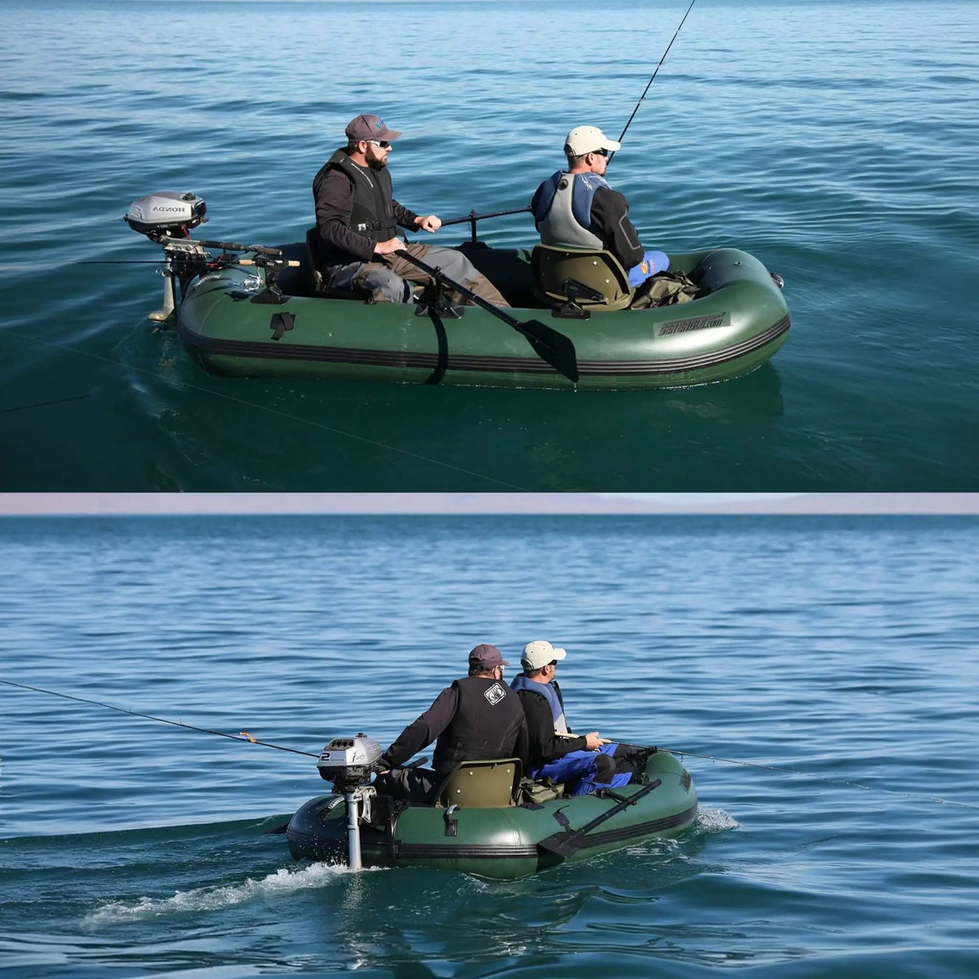 Sea Eagle STS10 Stealth Stalker Frameless Inflatable Fishing Boat, 10FT [STS10K] (SAK59314) by SAKSBY WHOLESALE