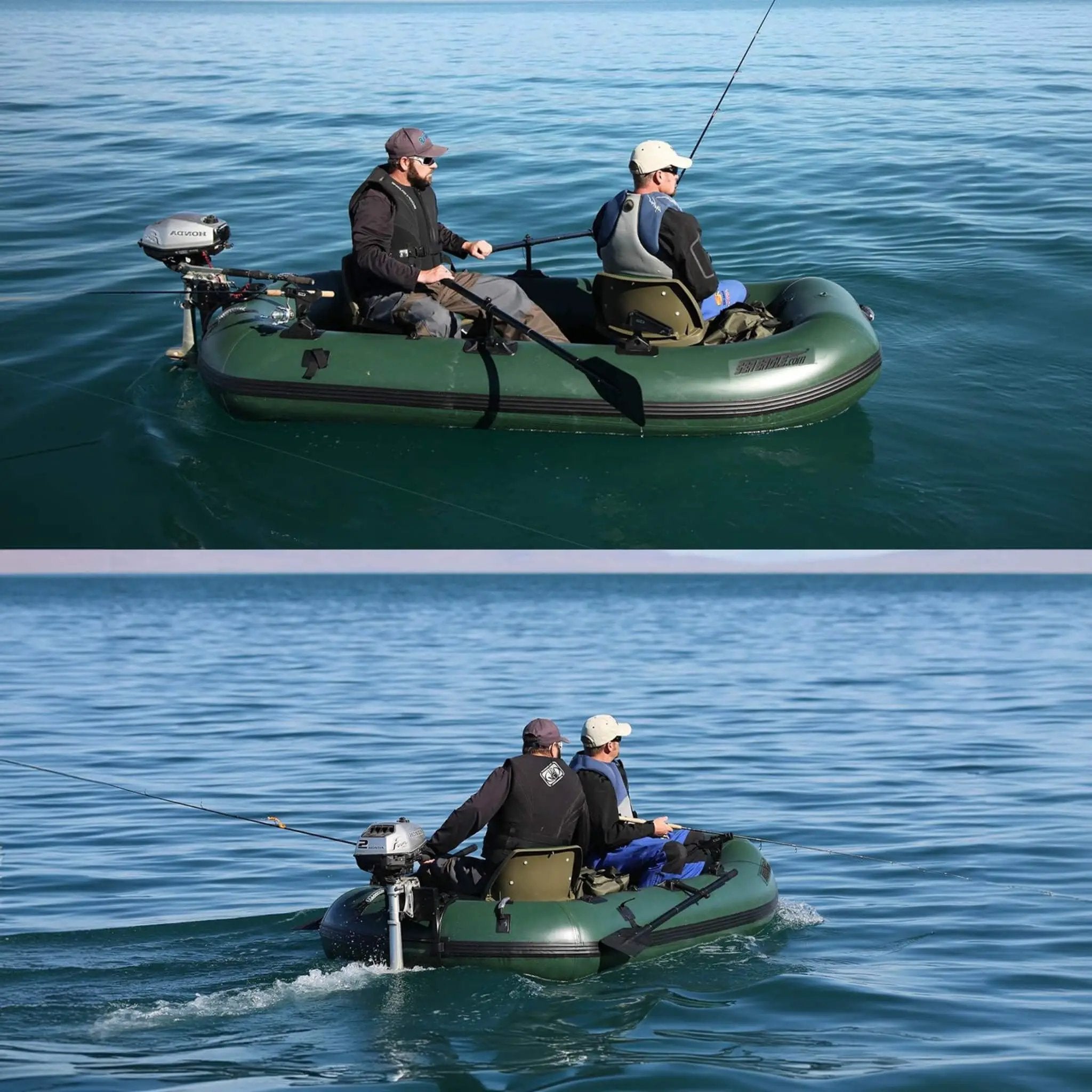 Sea Eagle STS10 Stealth Stalker Frameless Inflatable Fishing Boat, 10FT [STS10K] (SAK59314) by SAKSBY WHOLESALE