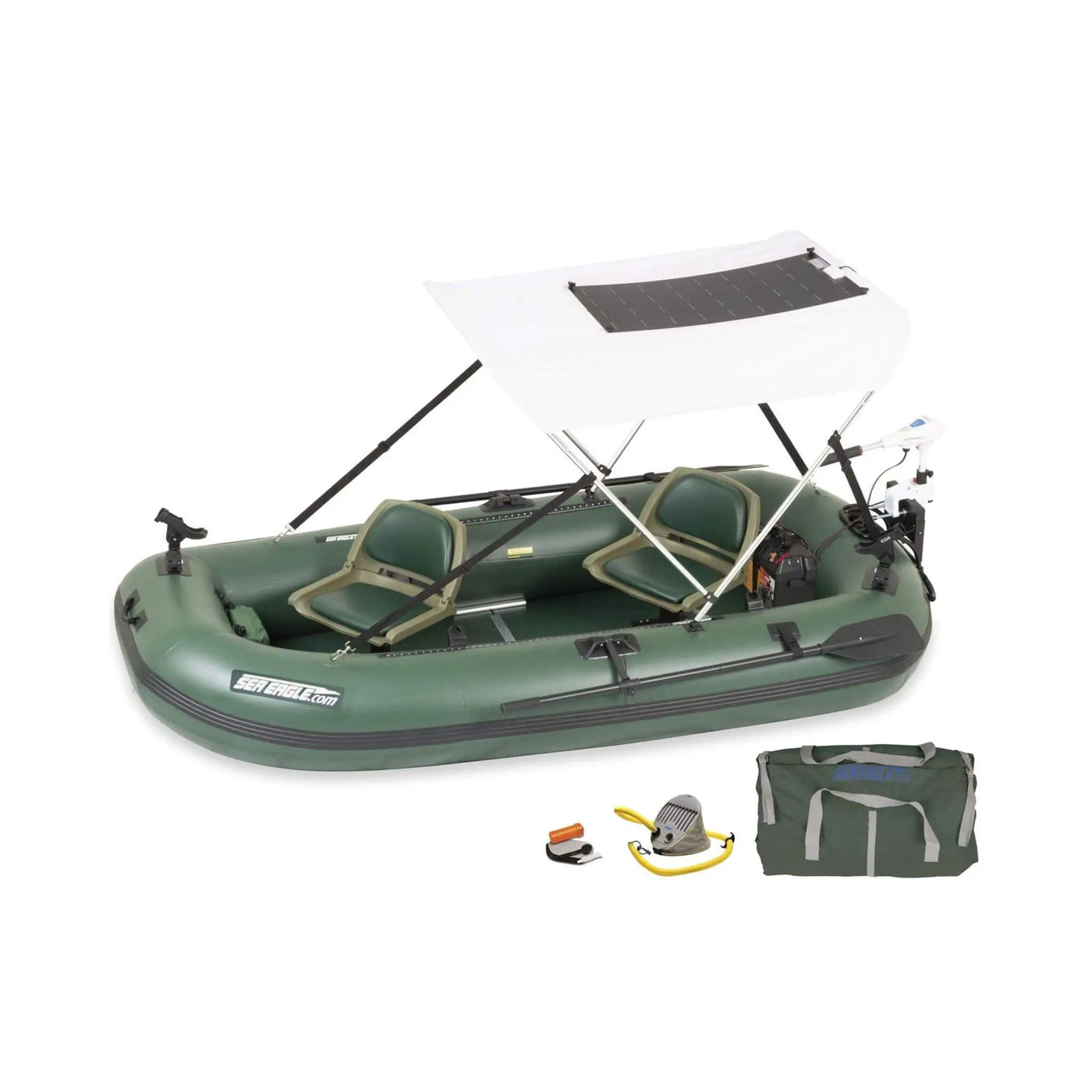 Sea Eagle STS10 Stealth Stalker Frameless Inflatable Fishing Boat, 10FT [STS10K] (SAK59314) by SAKSBY WHOLESALE