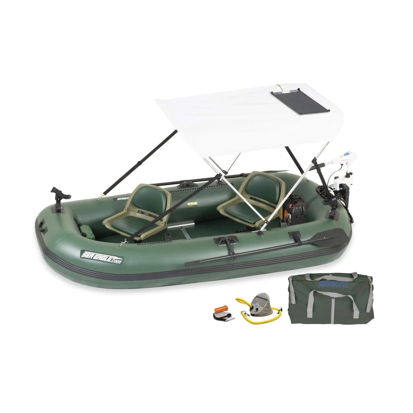 Sea Eagle STS10 Stealth Stalker Frameless Inflatable Fishing Boat, 10FT [STS10K] (SAK59314) by SAKSBY WHOLESALE