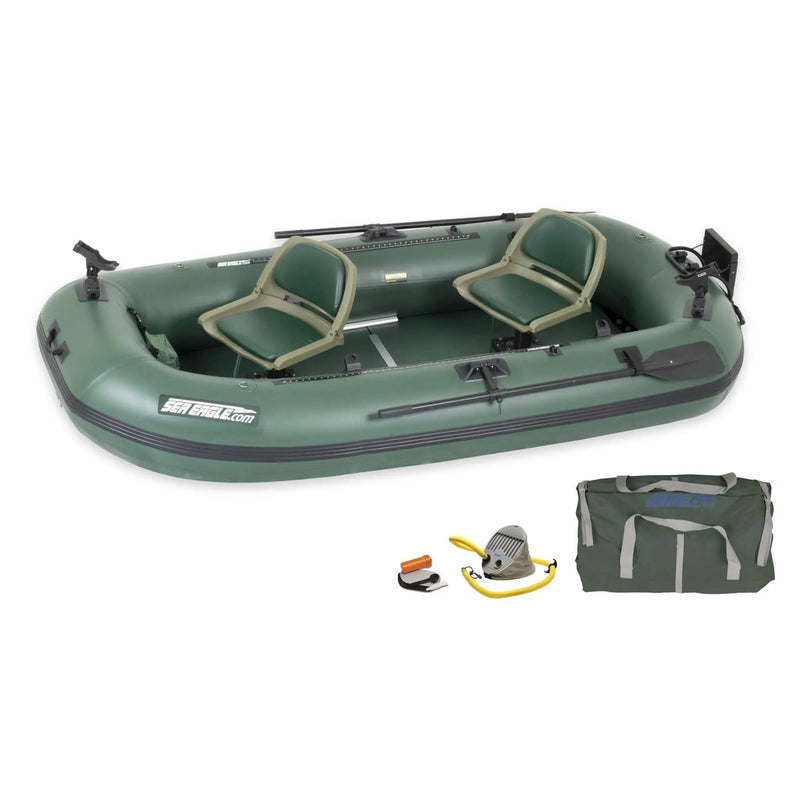 Sea Eagle STS10 Stealth Stalker Frameless Inflatable Fishing Boat, 10FT [STS10K] (SAK59314) by SAKSBY WHOLESALE
