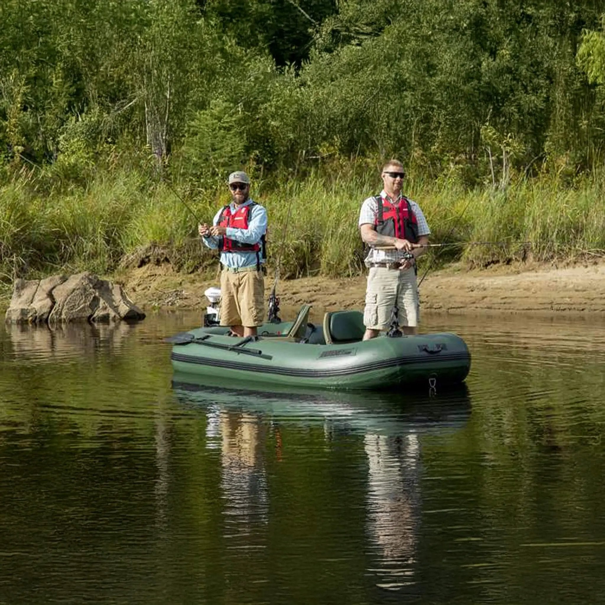 Sea Eagle STS10 Stealth Stalker Frameless Inflatable Fishing Boat, 10FT [STS10K] (SAK59314) by SAKSBY WHOLESALE