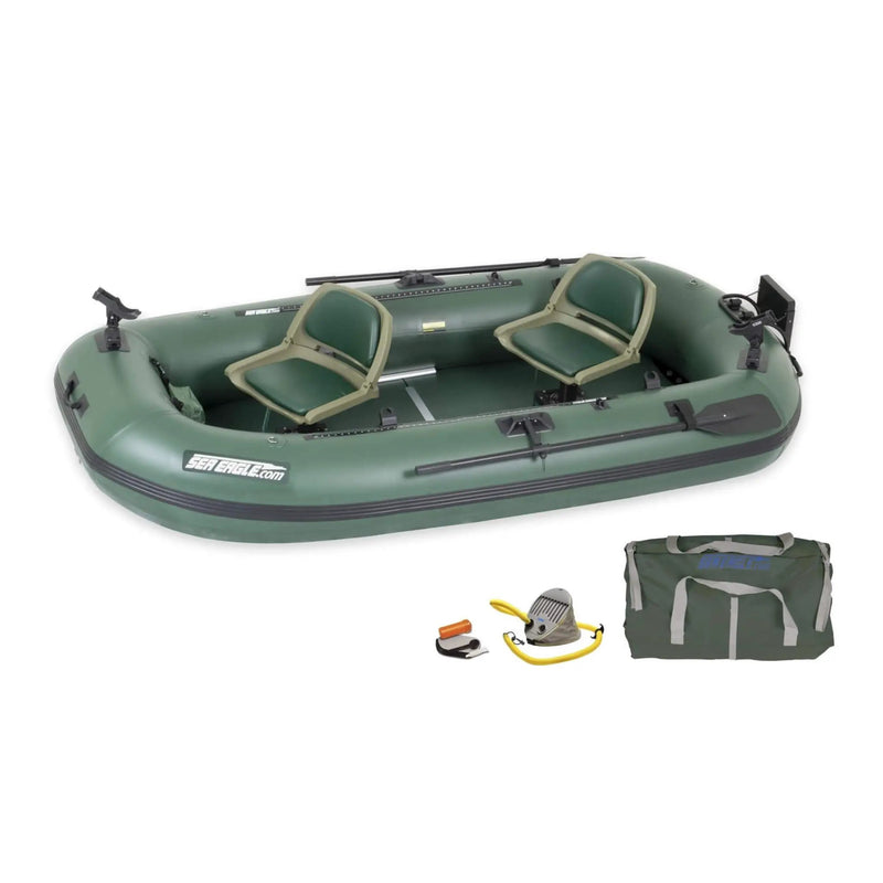 Sea Eagle STS10 Stealth Stalker Frameless Inflatable Fishing Boat, 10FT [STS10K] (SAK59314) by SAKSBY WHOLESALE