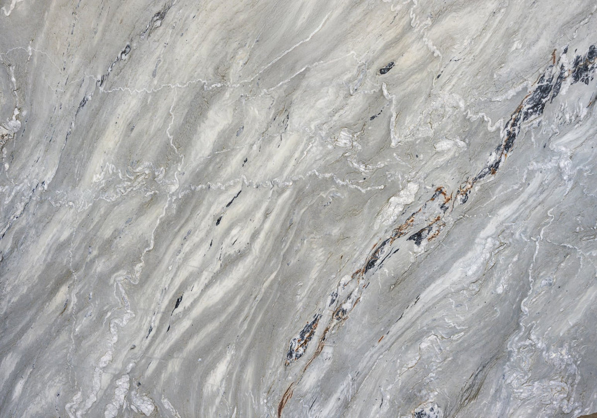 Sea Wave Leather Marble Slab Random