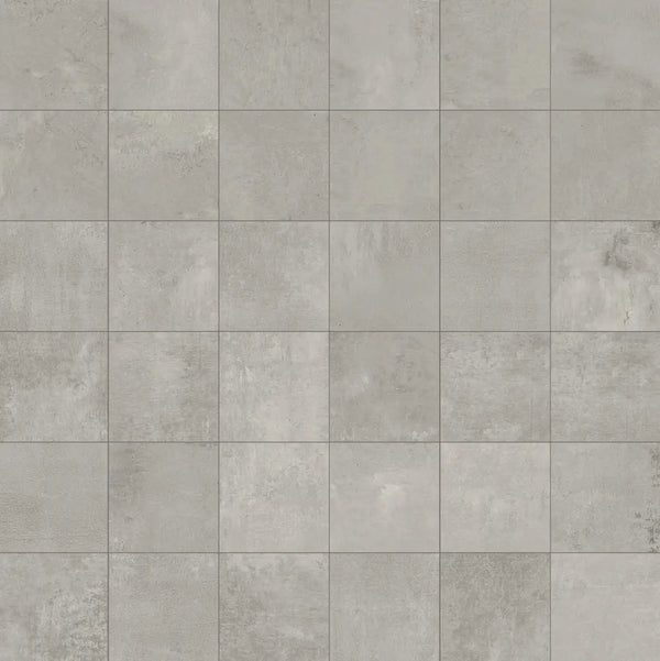 Seattle Grey Mosaic A Porcelain Tiles 12x12