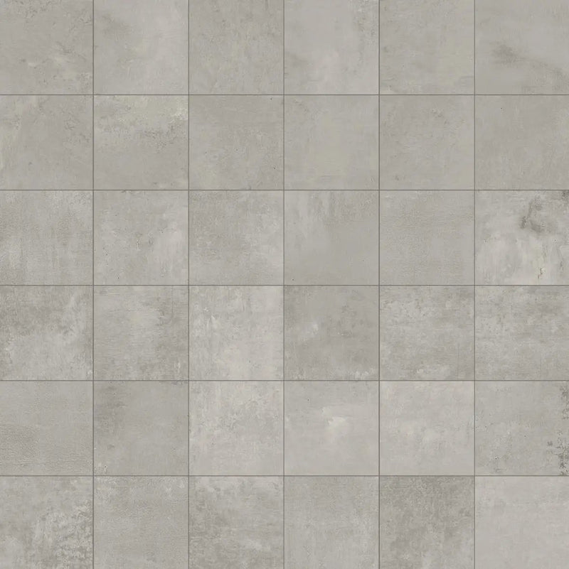 Seattle Grey Mosaic A Porcelain Tiles 12x12 by landmarkceramics