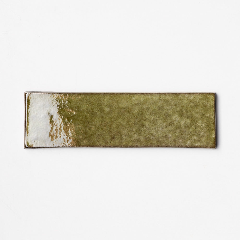 Seaweed Glossy 2 1/4x7 7/8x3/8 Glazed Terracotta Glossy 4x8 Tiles