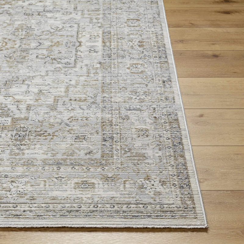 Kazou Gray Medallion Area Rug by Boutique Rugs