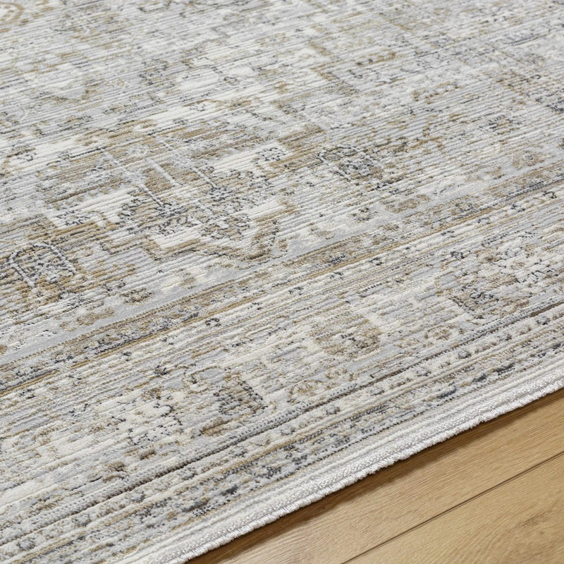 Kazou Gray Medallion Area Rug by Boutique Rugs