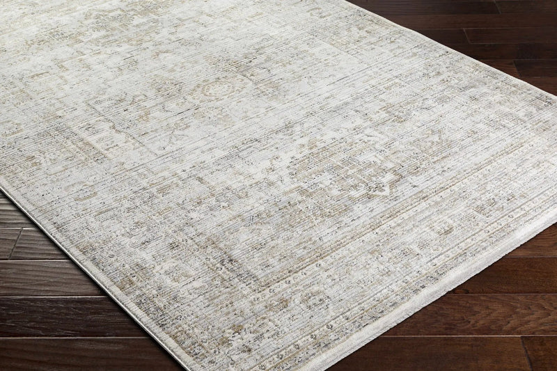 Kazou Gray Medallion Area Rug by Boutique Rugs