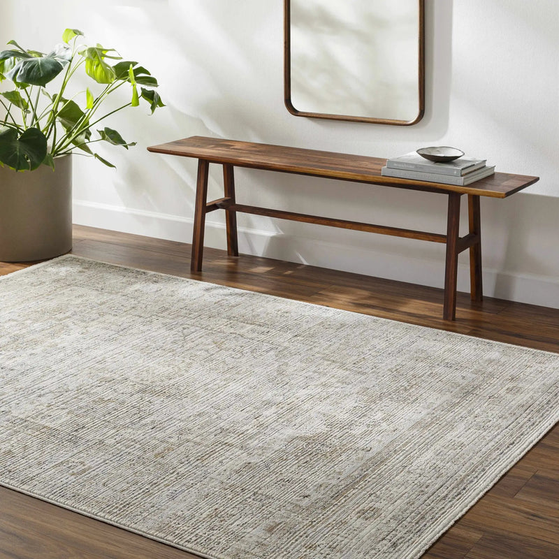 Kazou Gray Medallion Area Rug by Boutique Rugs