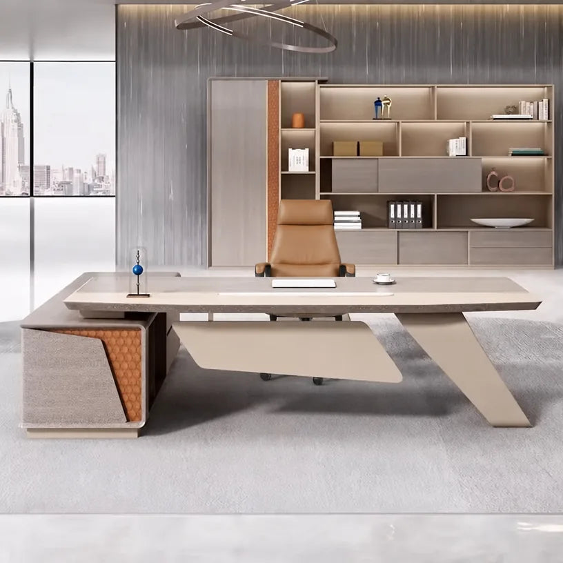 Seguin · Modern L-Shaped Executive Desk, photo 5 of 12