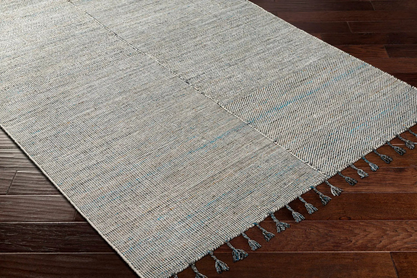 Anaya Beige & Teal Area Rug - Clearance by Boutique Rugs