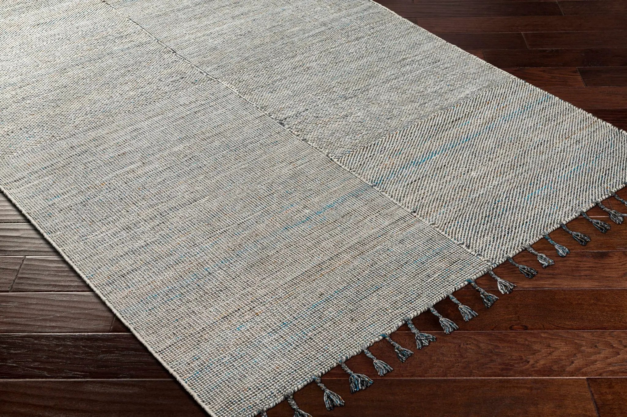 Anaya Beige & Teal Area Rug - Clearance by Boutique Rugs