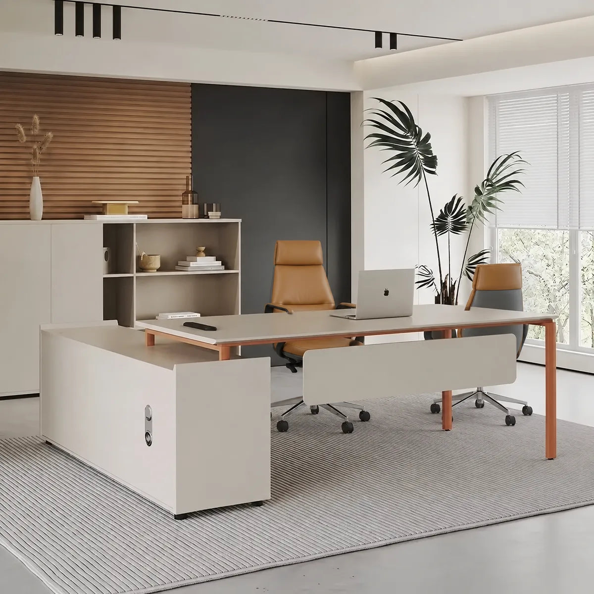 Selby · White L-Shaped Desk, photo 4 of 7