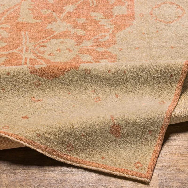Seney Peach Area Rug - Clearance by Boutique Rugs