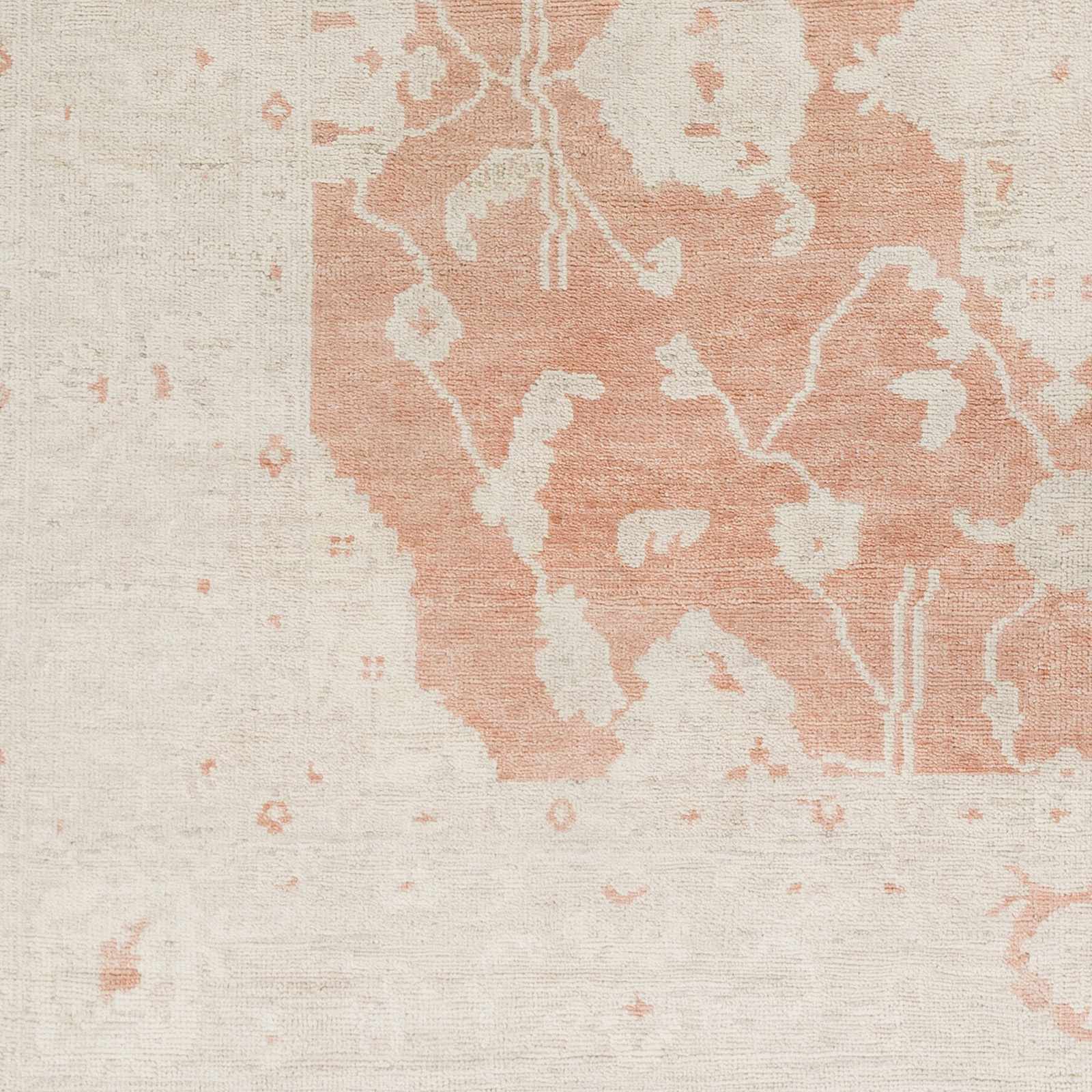 Seney Peach Area Rug - Clearance by Boutique Rugs