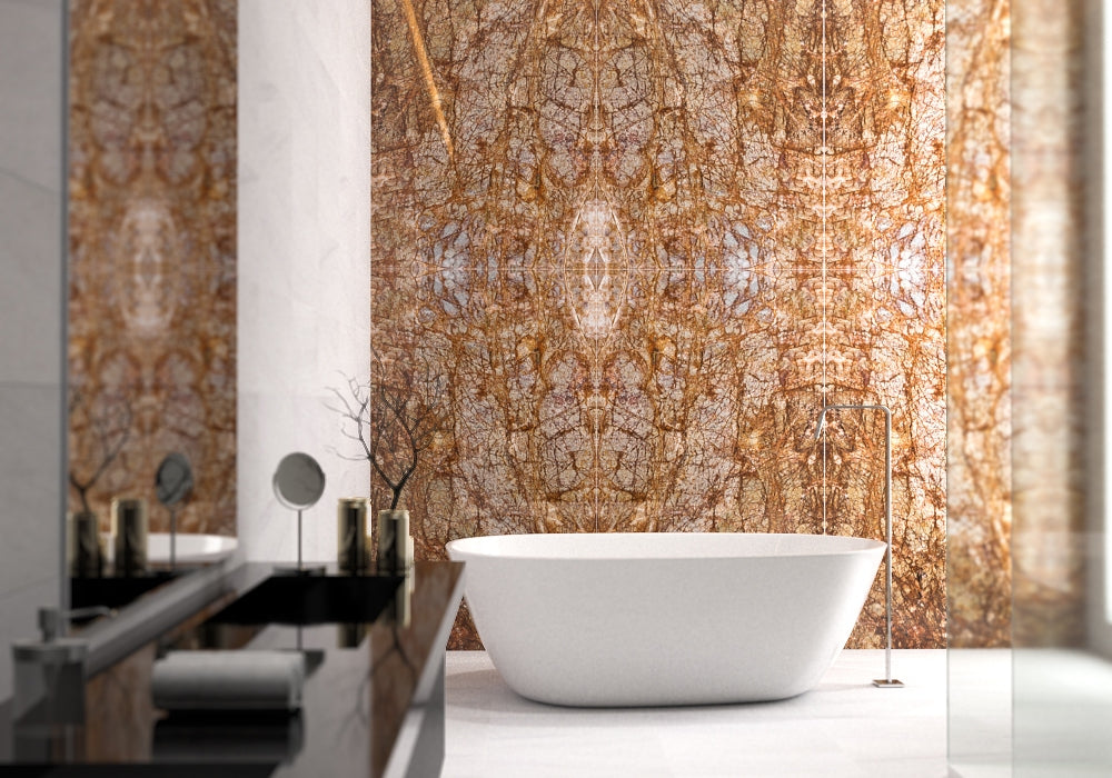 Sensation Polished Granite Slab Random room scene