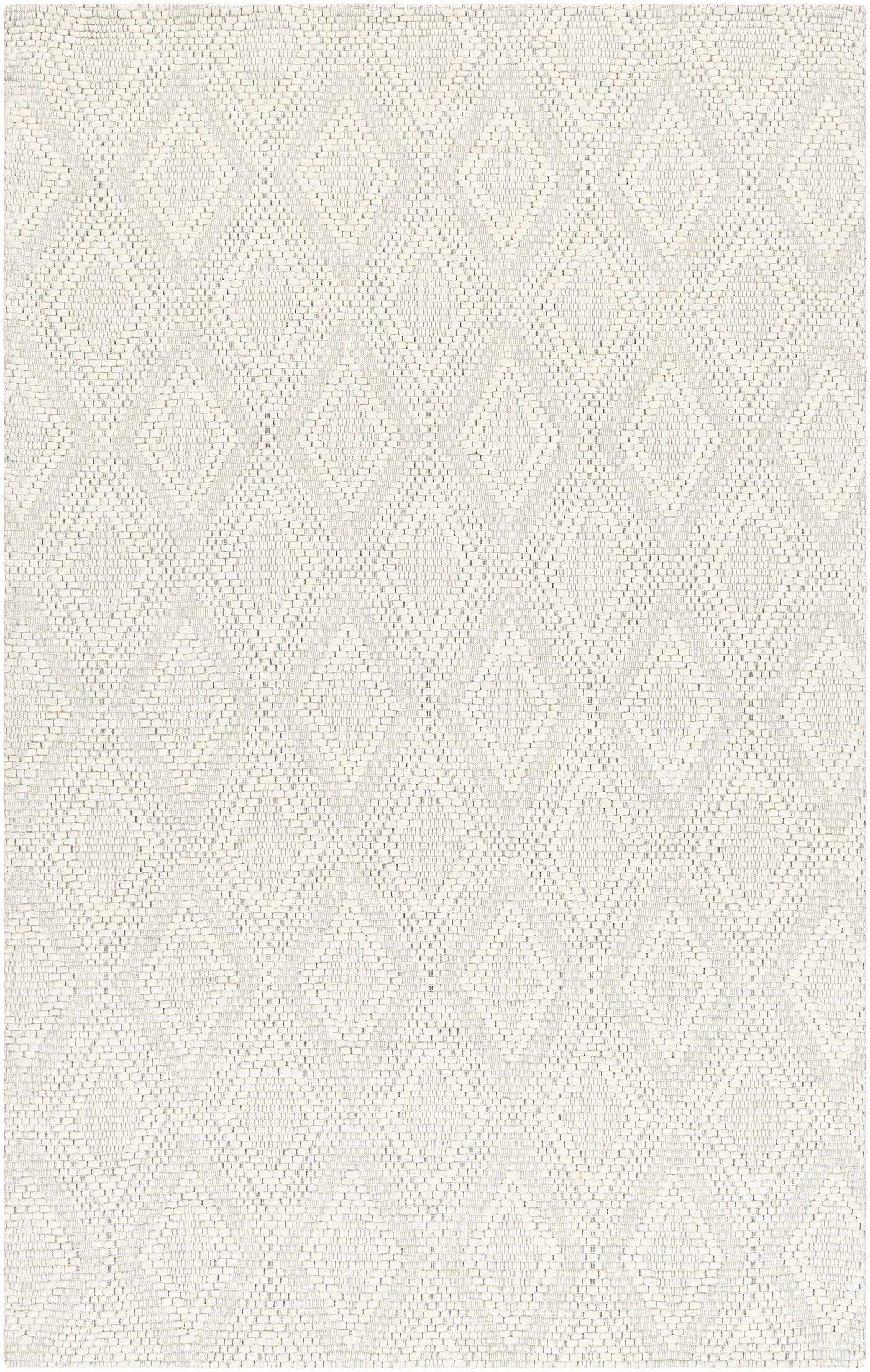 Kasib Cream Hand Woven Area Rug - Clearance by Boutique Rugs