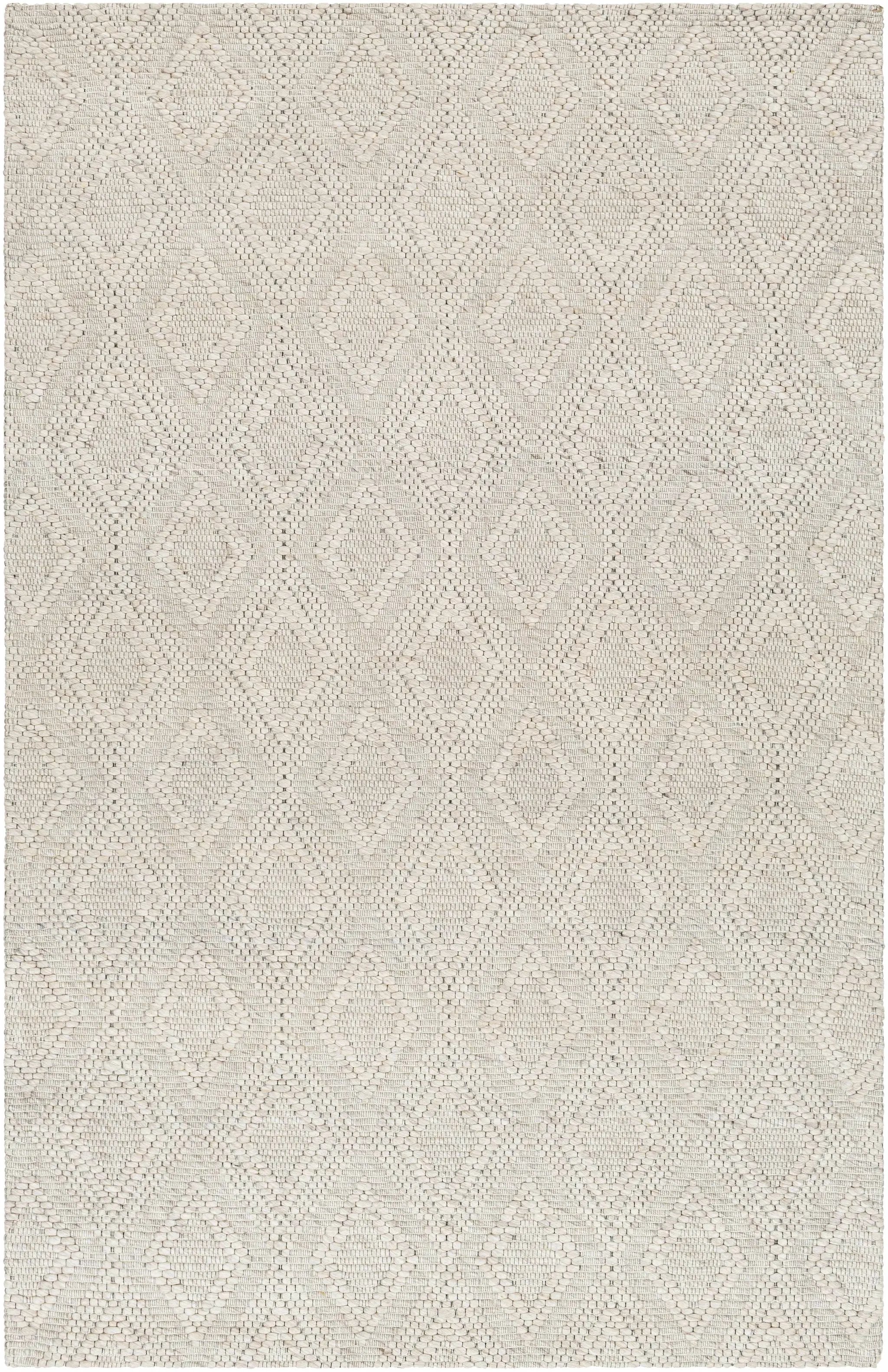 Kasib Beige Hand Woven Area Rug - Clearance by Boutique Rugs