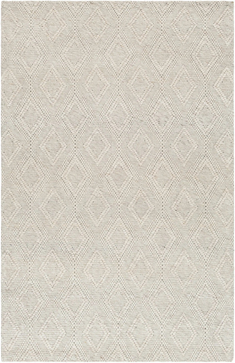 Kasib Beige Hand Woven Area Rug - Clearance by Boutique Rugs