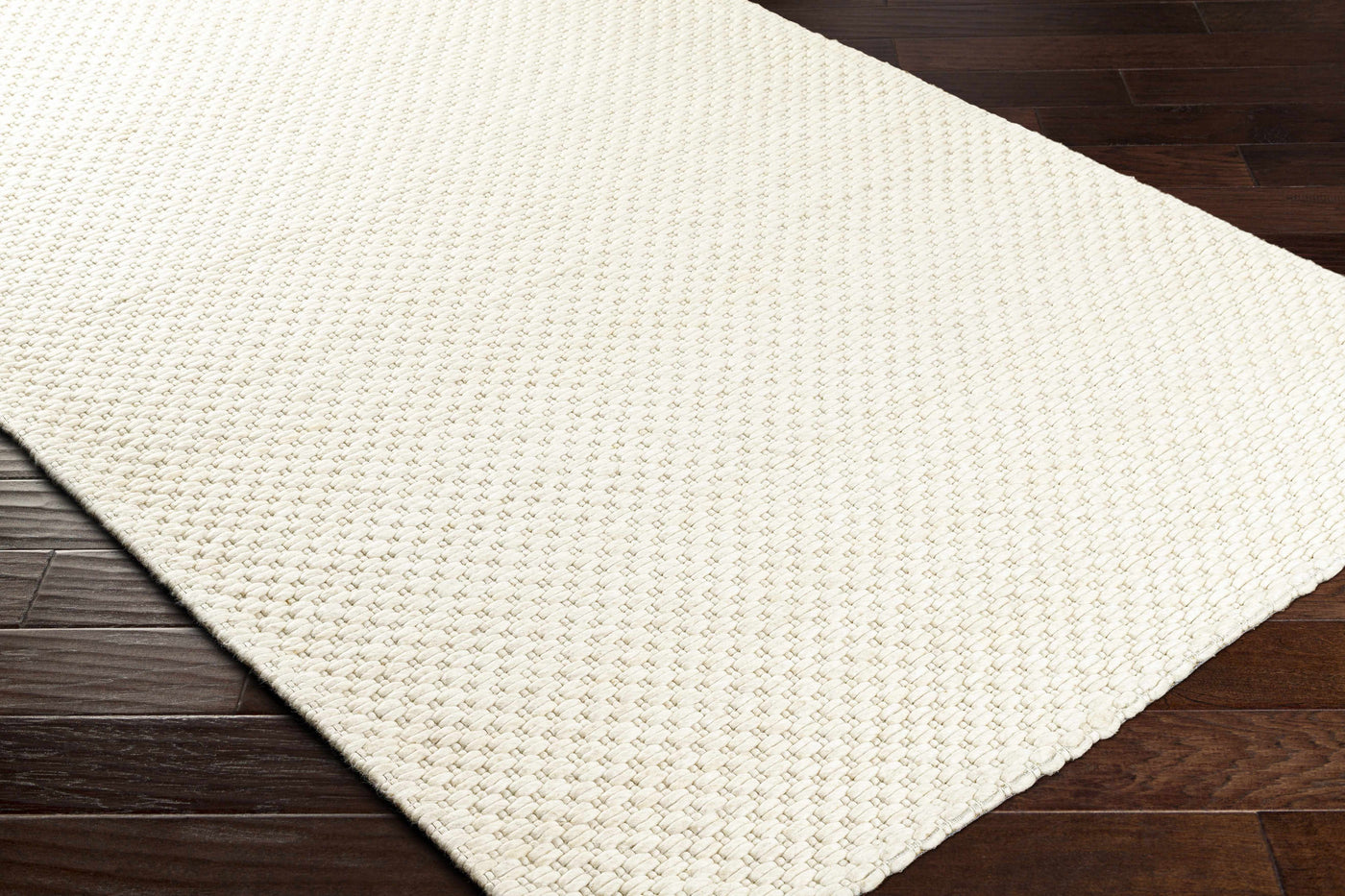 Kassa Cream Hand Woven Area Rug by Boutique Rugs