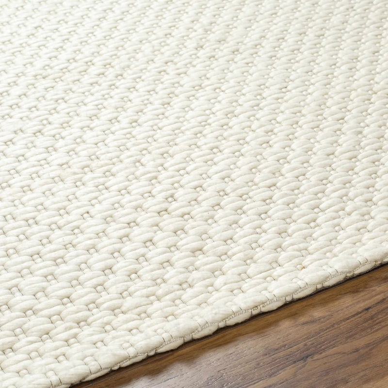 Kassa Cream Hand Woven Area Rug by Boutique Rugs