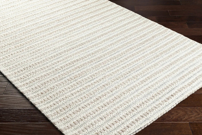 Laleh Cream & Black Area Rug - Clearance by Boutique Rugs