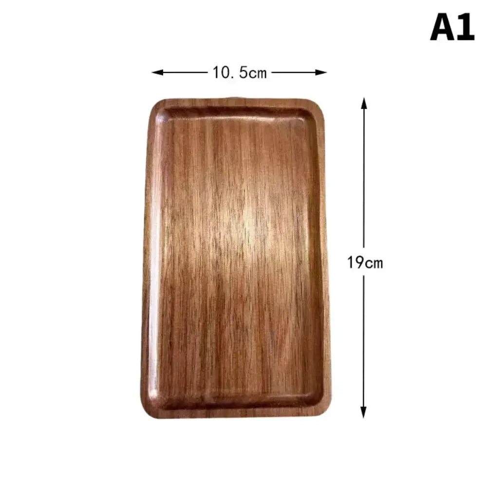Serving Tray - Natural Wooden Oval by House Of Avana