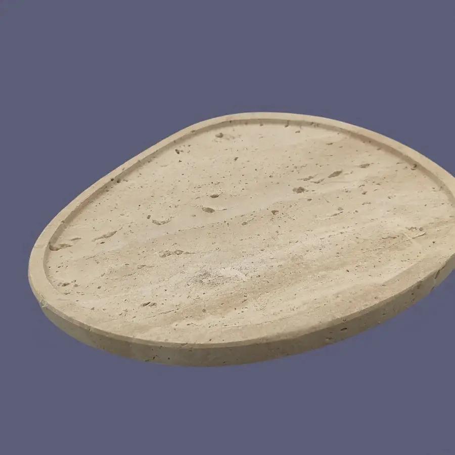 Serving Tray - Natural Yellow Stone by House Of Avana