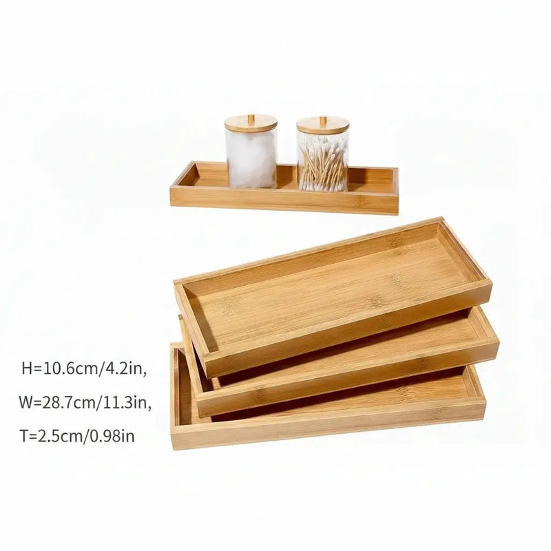 Serving Tray - Organizer White Bathroom by House Of Avana