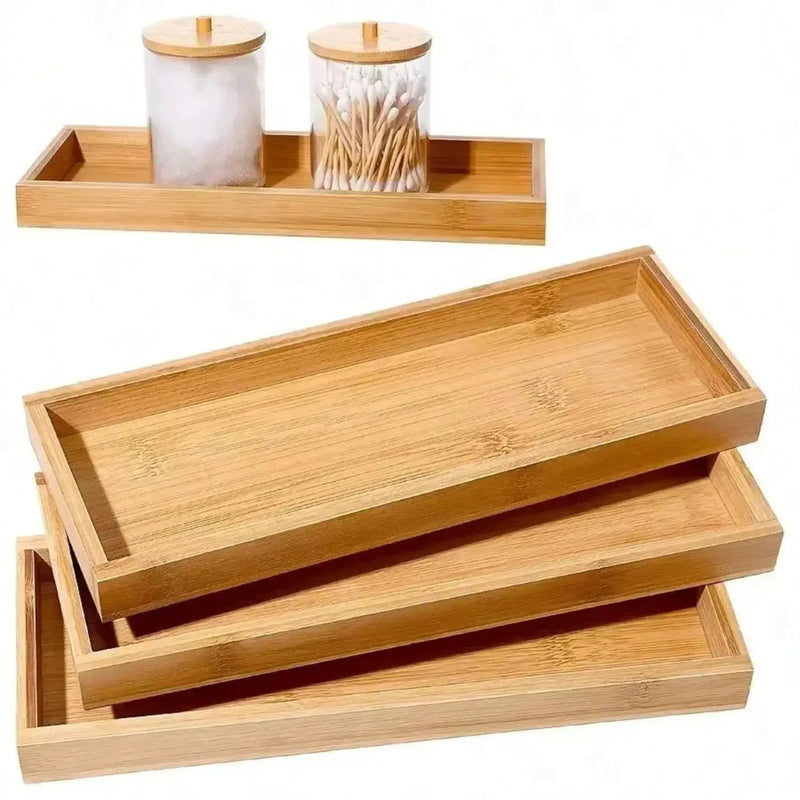 Serving Tray - Organizer White Bathroom by House Of Avana