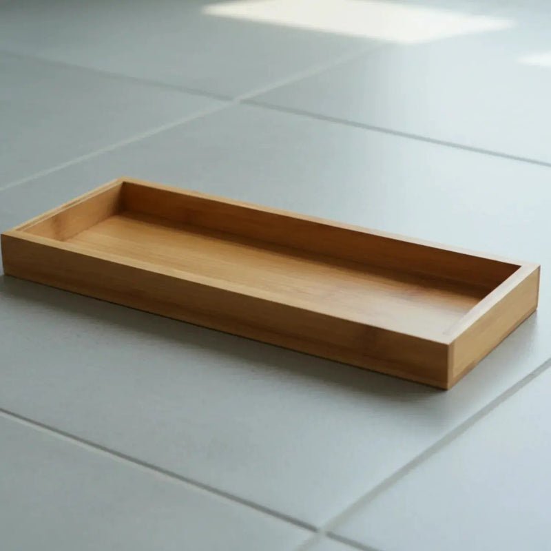 Serving Tray - Organizer White Bathroom by House Of Avana