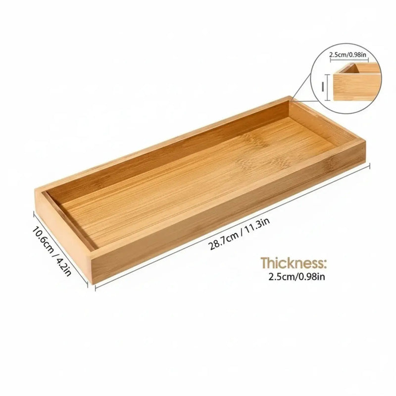 Serving Tray - Organizer White Bathroom by House Of Avana
