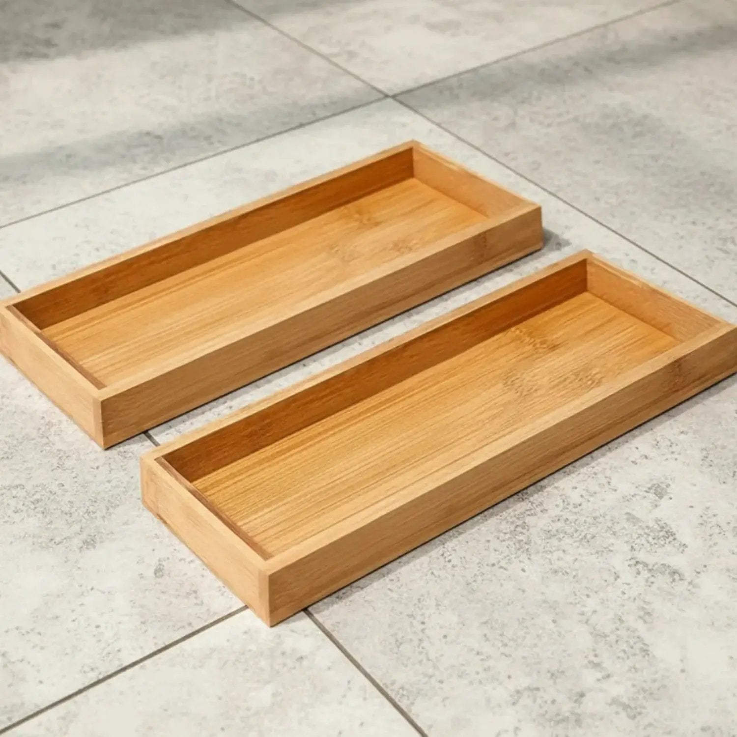Serving Tray - Organizer White Bathroom by House Of Avana
