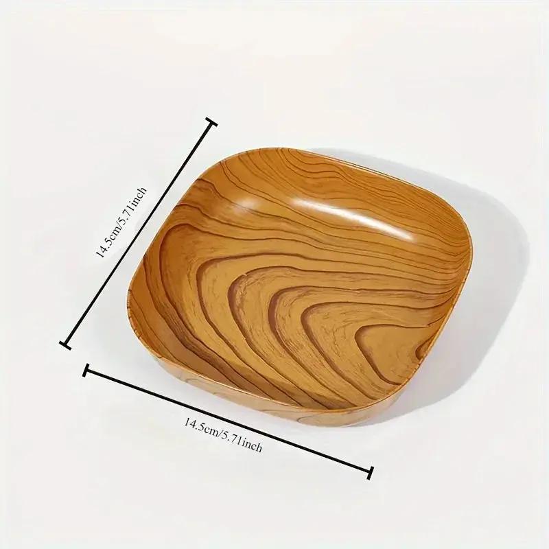 Serving Tray - Washable Plastic Striped by House Of Avana