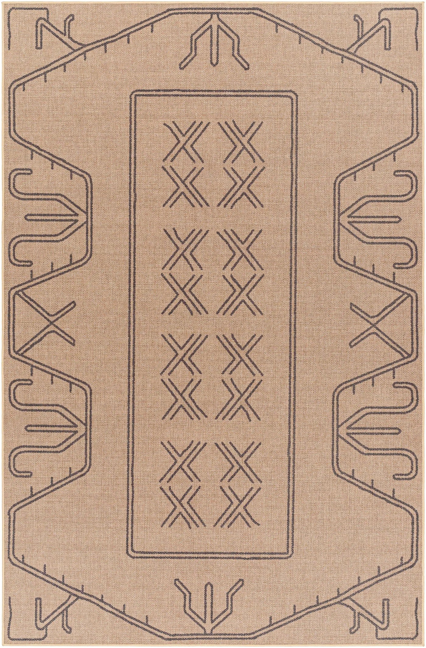 Anuja Washable Jutely Rug - Clearance by Boutique Rugs