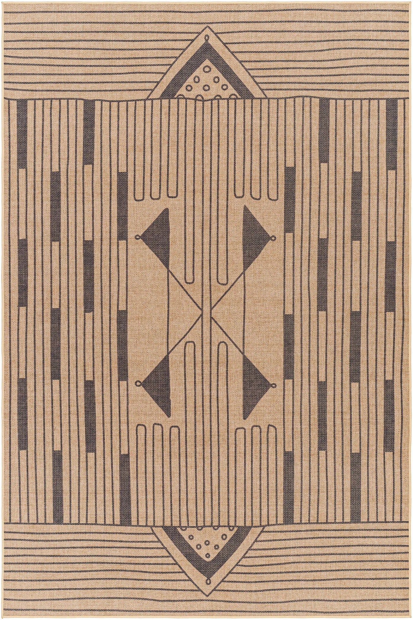 Atle Washable Jutely Rug - Clearance by Boutique Rugs